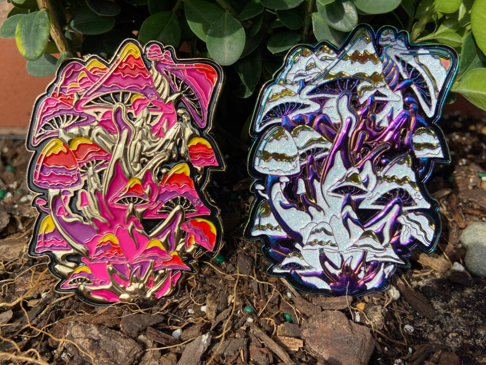 Sunset Trip 3D Enamel Pin