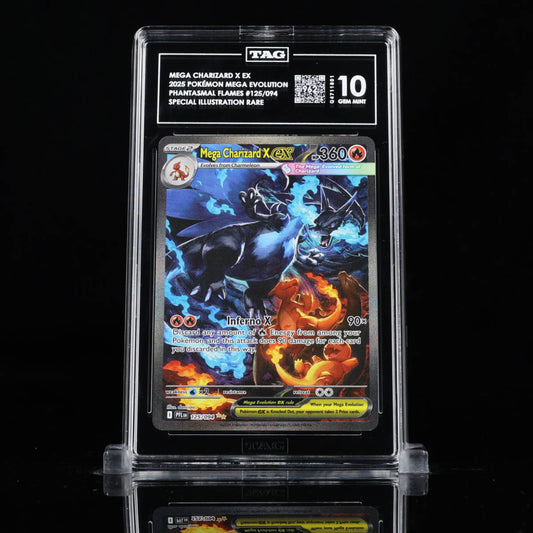 Charizard VMAX – Phantasmal Flames #125 – TAG Grade 10