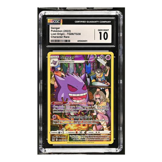 Gengar – Lost Origin Trainer Gallery #TG06 – CGC 10