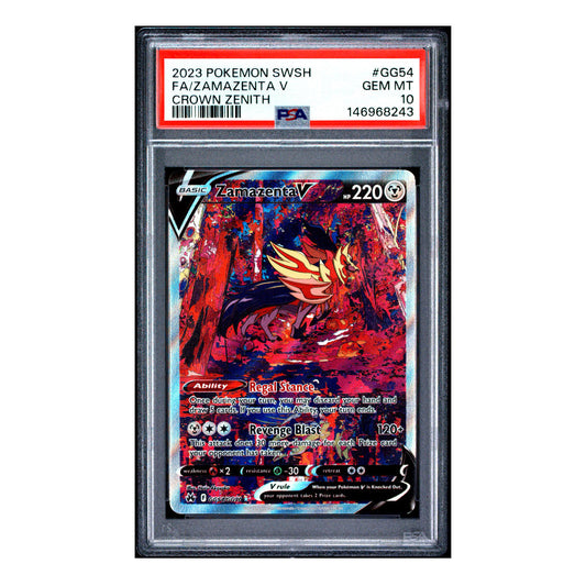 Zamazenta – Crown Zenith #GG54 – PSA 10