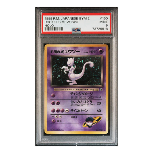 Rocket's Mewtwo – 1999 Team Rocket #150 – PSA