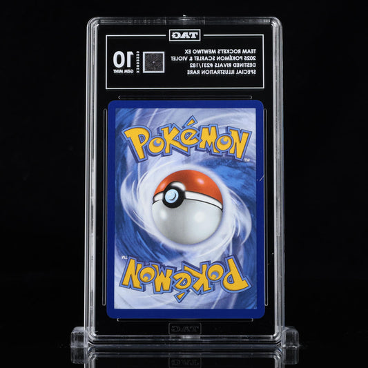 Rocket's Mewtwo – Destined Rivals #231 – TAG Grade 10