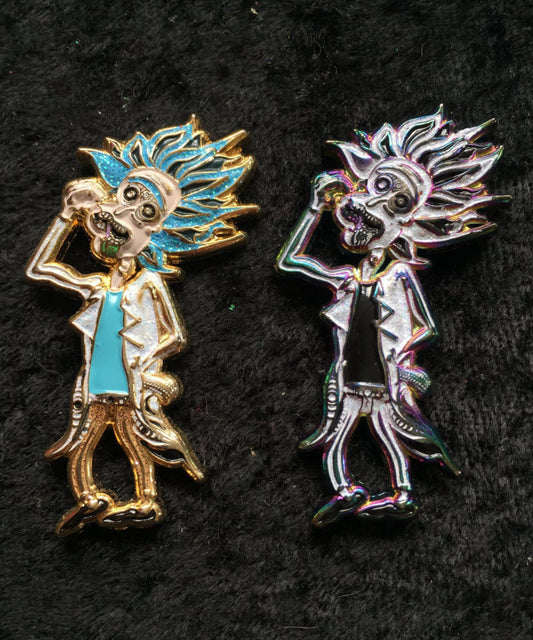 Dosed Rick v1 & v2 Hat Pin