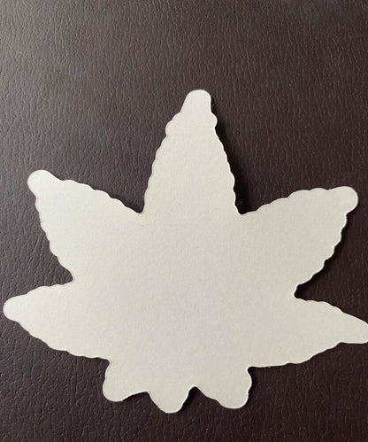 Holographic Marijuana Leaf Sticker