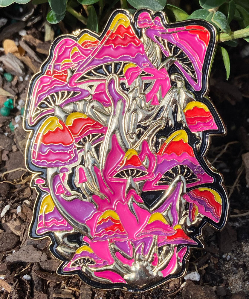 Sunset Trip 3D Enamel Pin