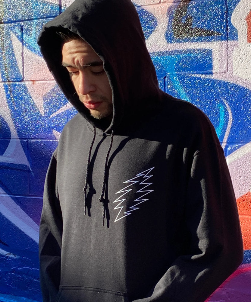 Skeleton Under the Stars Pullover Hoodie