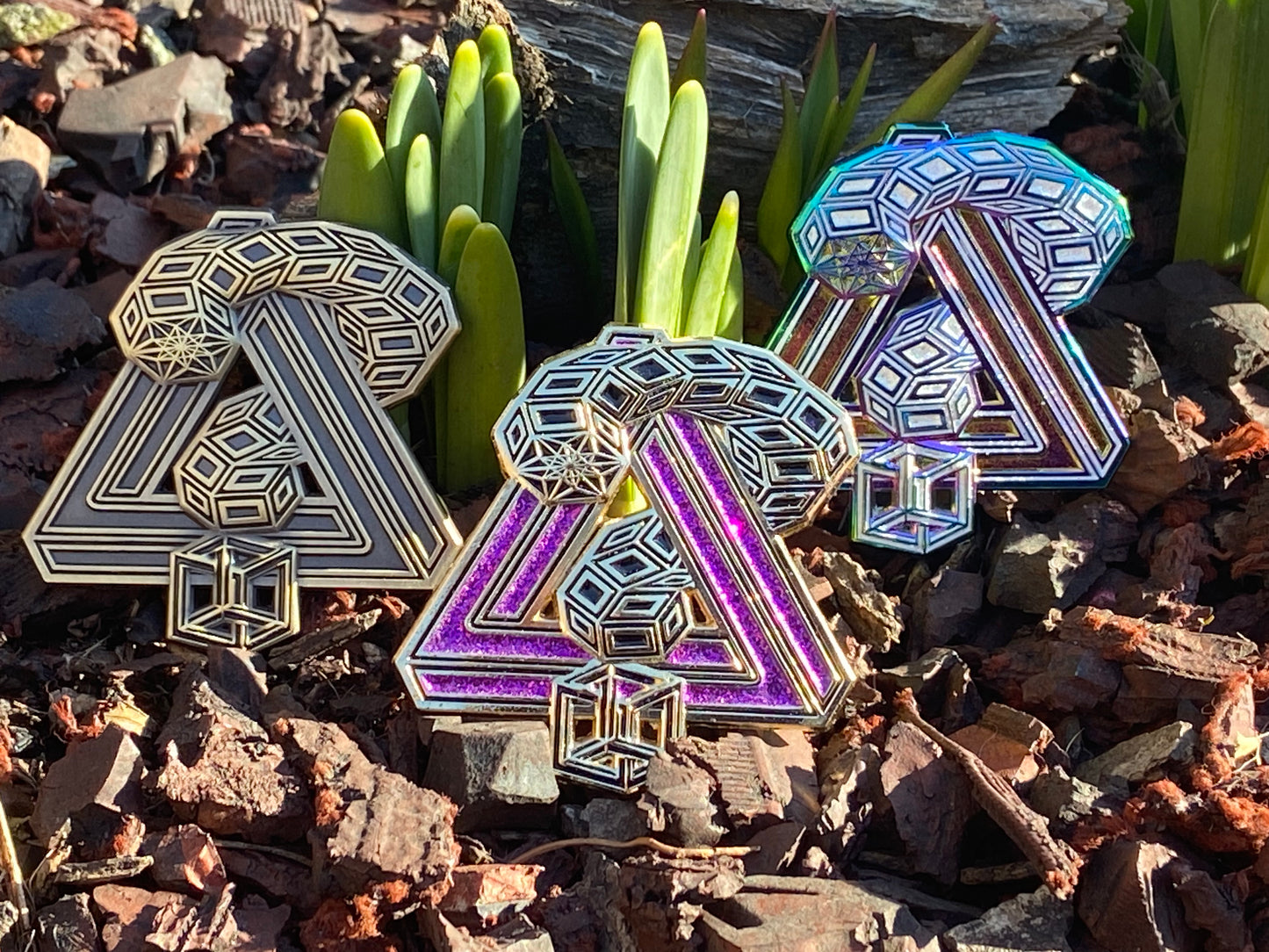 Tipper Geometric Questions 3 Pin Mystery Set!